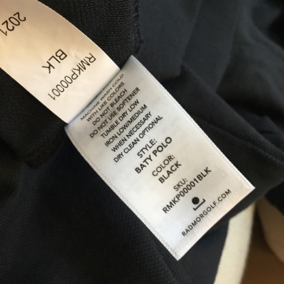 RADMOR Baty Retro Pique Polo Men’s Shirt - Picture 8 of 10